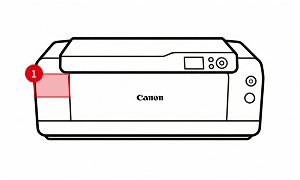 포토프린터 모델명 위치 안내 이미지